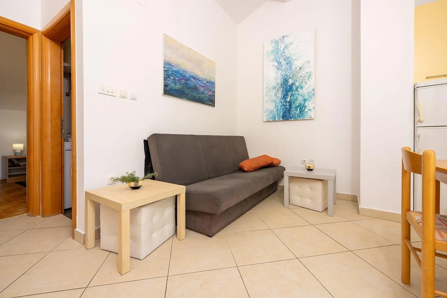 Apartment Cozy Dachgeschosswohnung Mit Meerblick, Klima, Wifi - Nur 350 Meter Zum Strand Dramalj Croatia